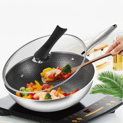 헥사 스테인레스 코팅 후라이팬 인덕션 뚜껑32cm L236