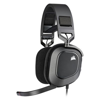 커세어 유선헤드셋 HS80 RGB USB CARBON
