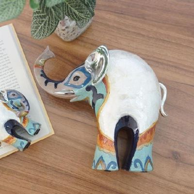 ksr 엄마아기 자개 무늬 코끼리 2P (4864)(WFJ2G3P)