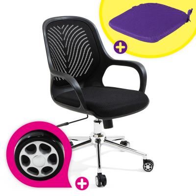 [뉴빅라인]  레밍스 샤이니블랙 의자 CY-009 블랙