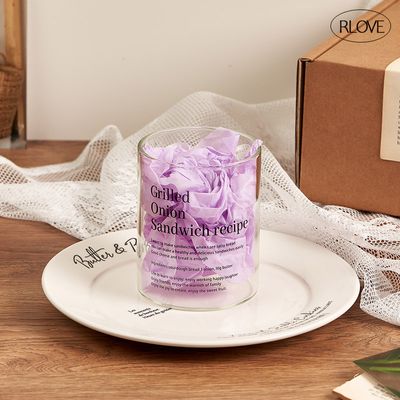 버터앤버터 감성유리머그+접시 선물세트 (+엽서,박스)