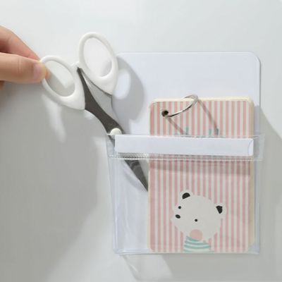냉장고 투명 자석 포켓 짱짱한 마그네틱 홀더 정리 보관(WFLSK52)