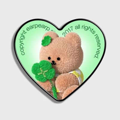 LUCKY CHARM COVY-GREEN(하트톡)