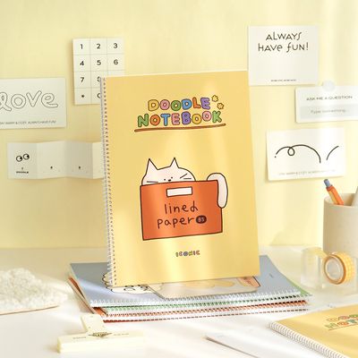 아이코닉 두들 라인노트