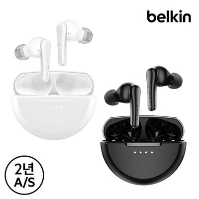 벨킨 사운드폼 ANC 노이즈캔슬링 무선 이어폰 AUC015