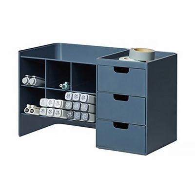 데스크수납함 하이브 스택 프러시안블루 265X126X160