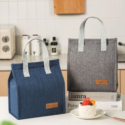 사각 옥스포드 보냉백 도시락가방(WF2313C)
