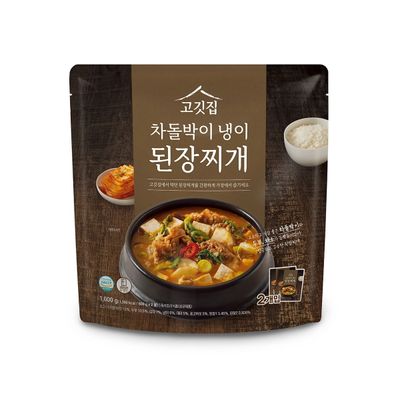 고깃집 차돌박이 냉이 된장찌개 800g x 2