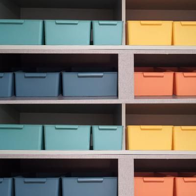 핸들러 바스켓 컬러블시리즈 L 4P 수납정리함