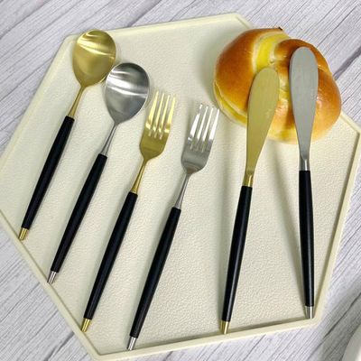 보겐 더스틴 골드 디저트스푼 포크 버터나이프 7color