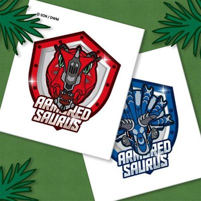 보석십자수 스티커 아머드사우르스 T-Rex&Triceratops