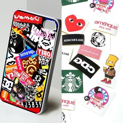 에어팟 아이폰 스마트폰 노트북 맥북 스티커