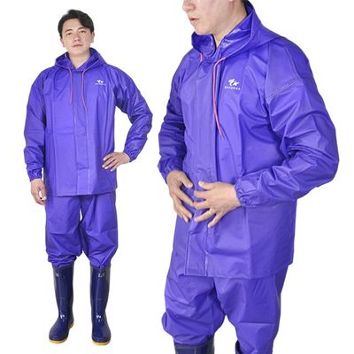 슈마켓 국산 타포린 우의 상하 퍼플 L(WFIRRGZ)