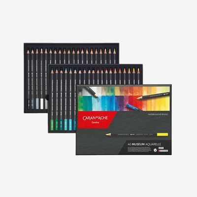 까렌다쉬 뮤지엄 수성색연필 40색