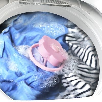 아파트32(APT32) 세탁기 먼지 거름망 핑크