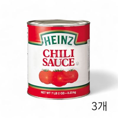 WL 하인즈 칠리소스 3.23kg X 3개 대용량 쌀국수 샤브샤브 월남쌈소스 칠리디핑 튀김요리(WFLQQ1O)