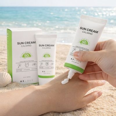 백탁없는 Centella 썬크림 50ml SPF 50 자외선차단