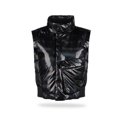 럭스골프 LB2W305W 여성 크롭 덕다운 골프조끼