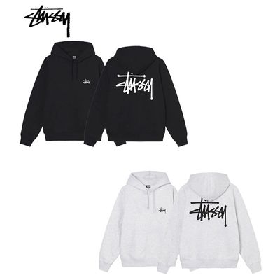 스투시 베이직 후드티 (기모)