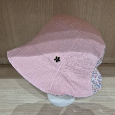 [애슬릿]엠보 잔 꽃 밴딩 벙거지 중년 여성 봄 모자