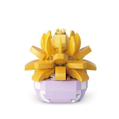 YKO 식물 꽃 노란달리아 311피스 P1250 블록 나노블럭