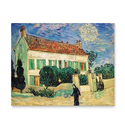 고흐 -밤의 하얀 집 White House at Night 캔버스액자