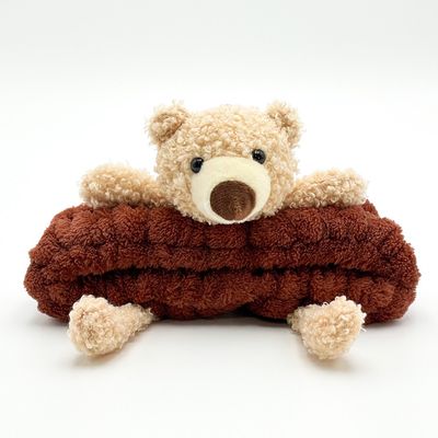 곰돌이 캐릭터 세안밴드 헤어밴드 캠핑 여행필수품