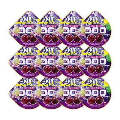미카구토 코로로 젤리 그레이프 48g 12개