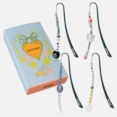 [Gift SET] Twiner Beads bookmark (2EA) [북마크] 