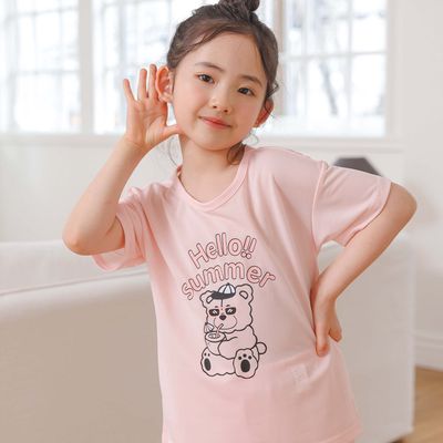 마벨슈슈 핑크 에브리데이 쿨냉감 반팔세트 MBH551