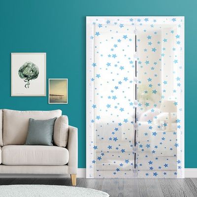 원형 자석방충망 현관(120x210)모기장 자동 방충문 문