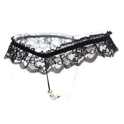 구슬 진주 팬티 티팬티 밑트임 섹시 남친 이벤트 속옷