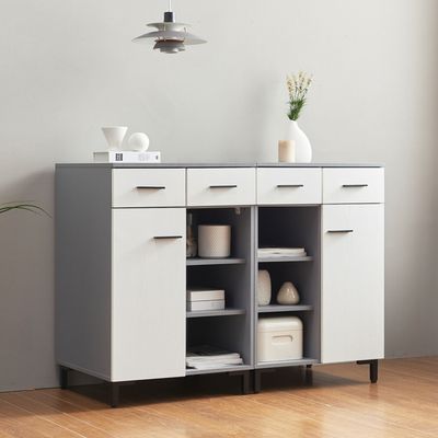 트리플 주방수납장 그릇장 조리도구장 120cm T376