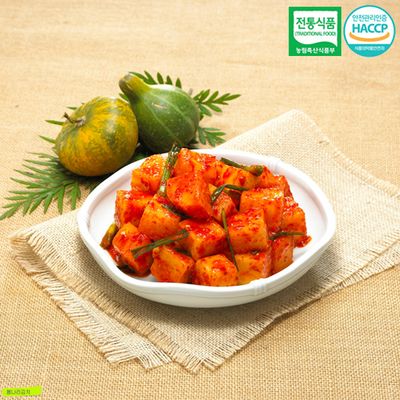 [봄나리김치] 100% 국내산 깍두기 3kg