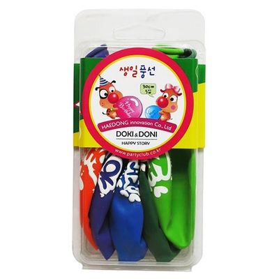 생일풍선 (5입) (해동) (팩)239431