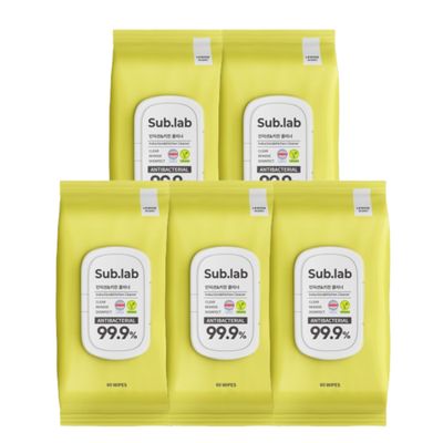 서브랩 주방 다용도 인덕션 키친 클리너 60매입 (5팩)