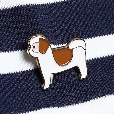 hula pet badge : Metal- 시츄(Shih Tzu)