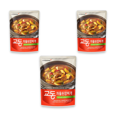 교동식품 차돌된장찌개 450g x 3팩