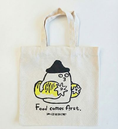 [ Food Comes First ] 에코토드백 - 이파라파냐무냐무