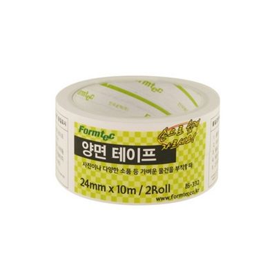 폼텍 2등분양면테이프 BS 332 24X10M