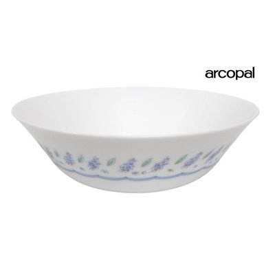 빈티지 ARCOPAL  블루 플라워 WHITE 볼 215mm(1개)