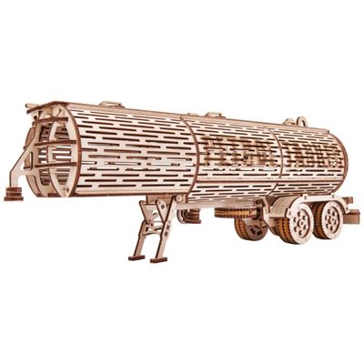 3D나무퍼즐 탱크 트레일러 모형 만들기 미니어처 취미