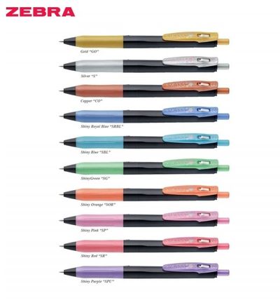 [ZEBRA]데코샤인 SARASA0.5mm(10컬러)/JJ15-10C-SH-N