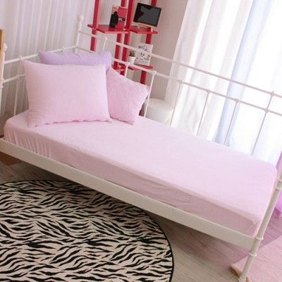 보송보송 타올침구 - 타올 매트커버 baby pink 퀸