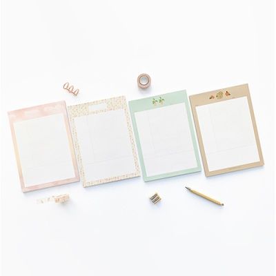 오첵 B5 NOTE PAD B5노트패드 세로형 4종