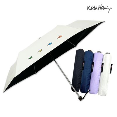 [1+1] 키스해링 7K 미니퍼피 3단 초경량 양우산