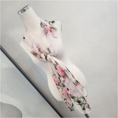 큰 꽃무늬 쉬폰 스카프 여성 스카프 롱 스카프 패션 봄스카프 엄마선물 승리아트 50대 여성 잡화 코디
