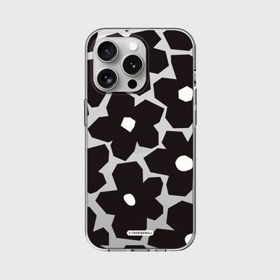 flower collage pattern [클리어 폰케이스]