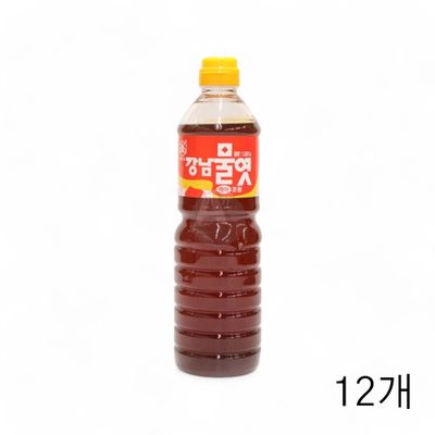 WL 강남식품 맥아물엿 조청 1.2kg X 12개 식재료 업소용물엿 고추장재료 설탕대용 조청(WFLQQ1D)