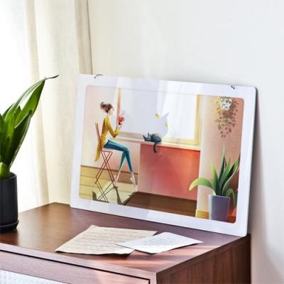 nq987-행잉액자_커피한잔의여유(사각가로대형)